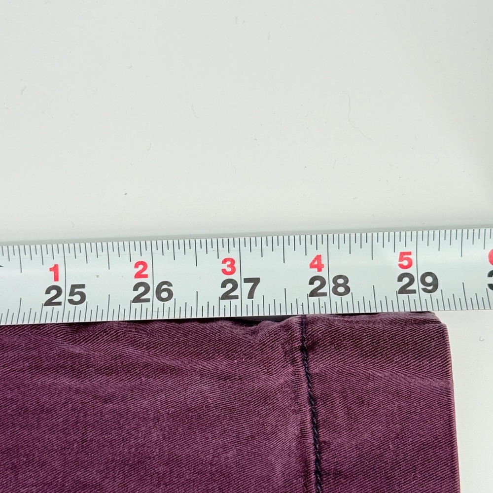cAbi The‎ Carpenter Pants 3926 Deep Plum Purple Stretch Straight Women Sz 4 - Picture 10 of 10